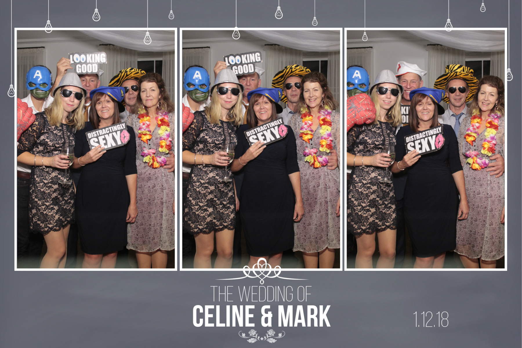 Mark and Celine's Wedding | View more photos from the event at gallery.myphotoboothexperience.co.uk/u/MyPhotoBoothExperienceLtd/Mark-and-Celines-Wedding